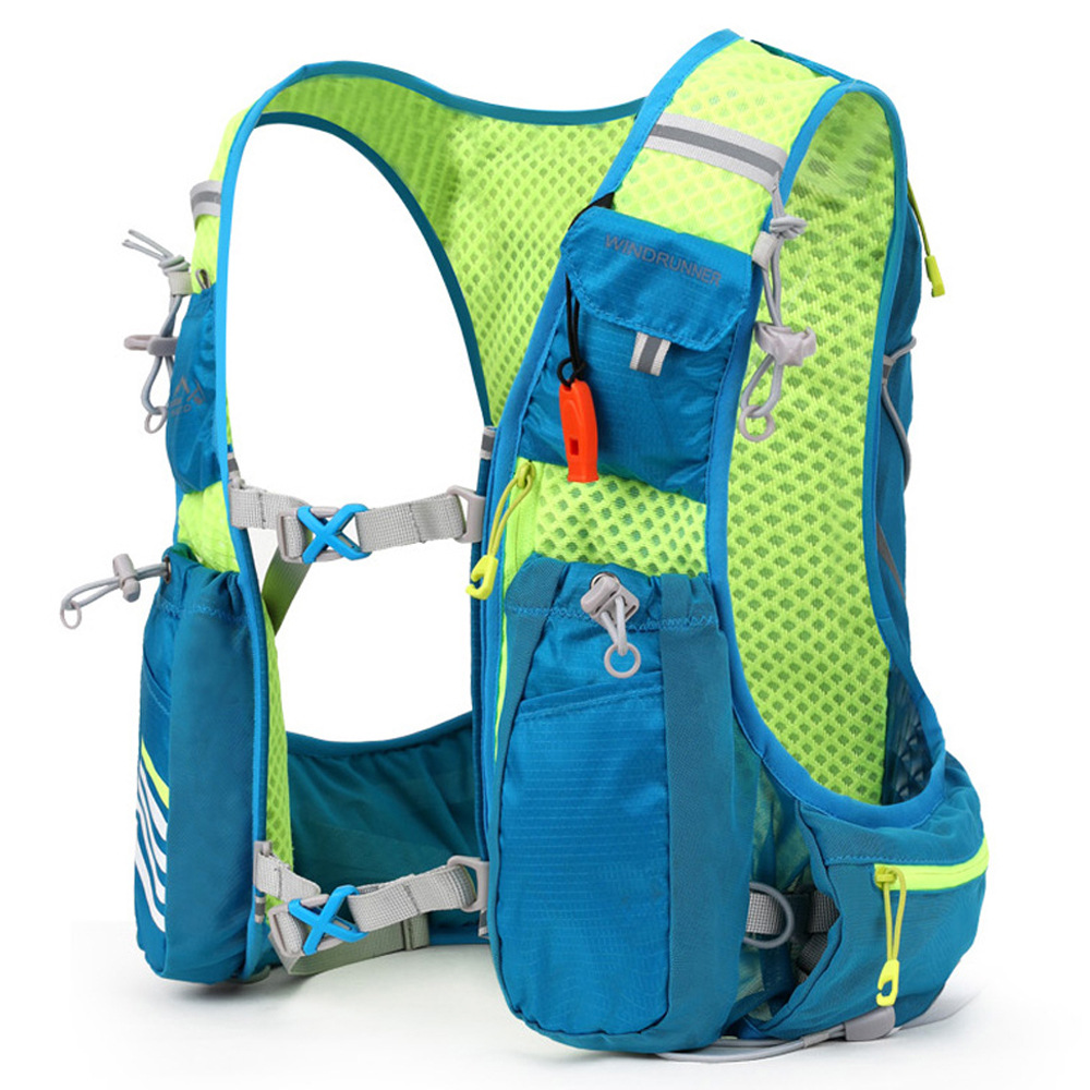 Cross-Border 8L Running Pouch Cycling Bag Riding Backpack Hydration Backpack Cross-Country Men and Women on Foot Backpack Sports Bag