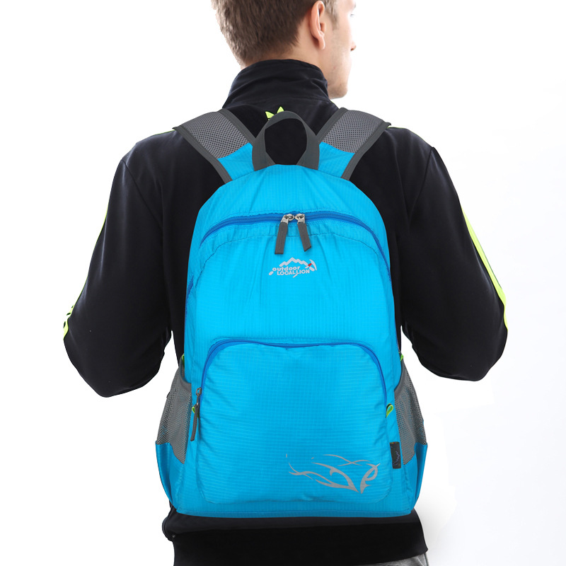 Cross-Border 25L Backpack Folding Backpack Outdoor Bag Men&#039;s and Women&#039;s Backpack Sports Bag Outdoor Hiking Backpack 557
