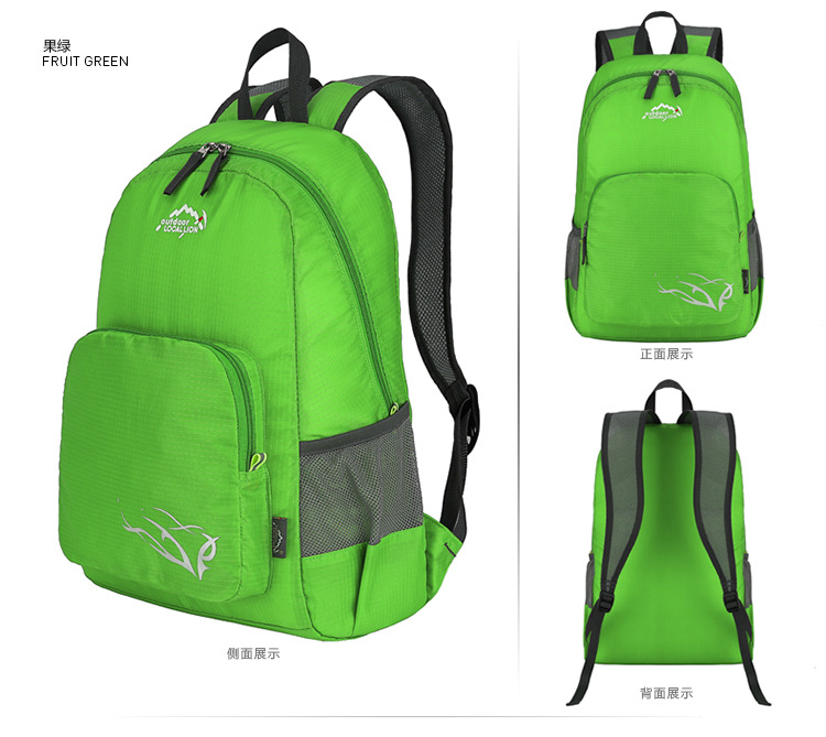 Cross-Border 25L Backpack Folding Backpack Outdoor Bag Men's and Women's Backpack Sports Bag Outdoor Hiking Backpack 557