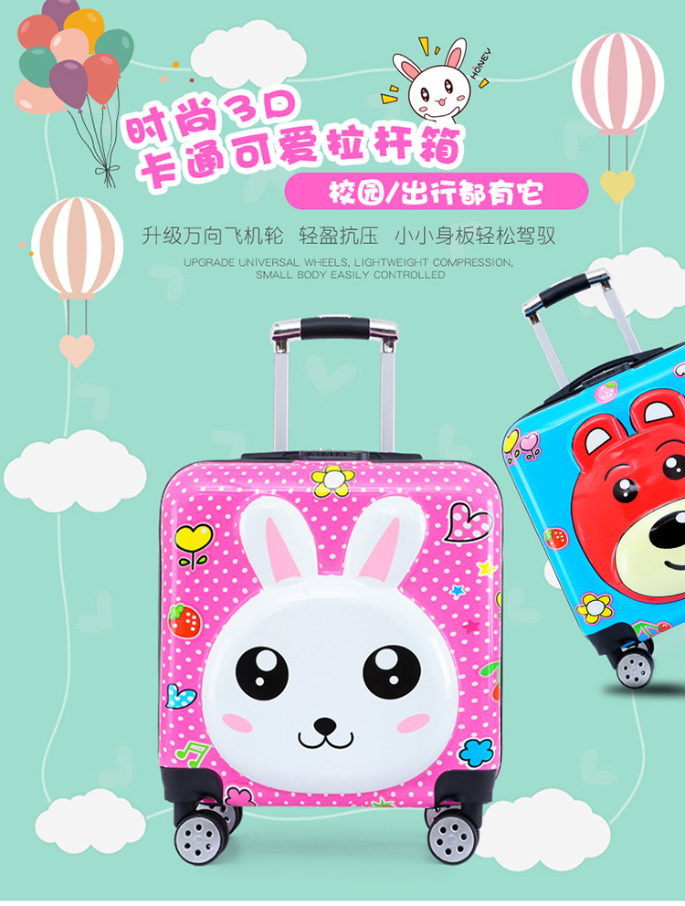 Trolley Case Password Suitcase Suitcase Boarding Bag Luggage Toy Children Suitcase Backpack Backpack Schoolbag School Bag