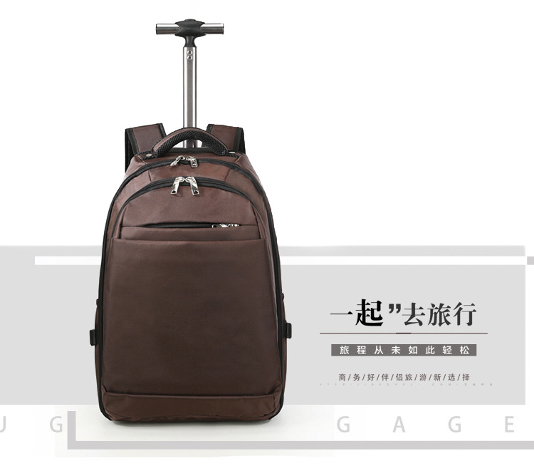 Backpack Solid Color Oxford Cloth Boarding Travel Bag Trolley Luggage 20-Inch Business Computer Backpack Suitcase Backpack Solid Color Oxford Cloth Boarding Travel Bag Trolley Luggage 20-Inch Business Computer Backpack Suitcase
