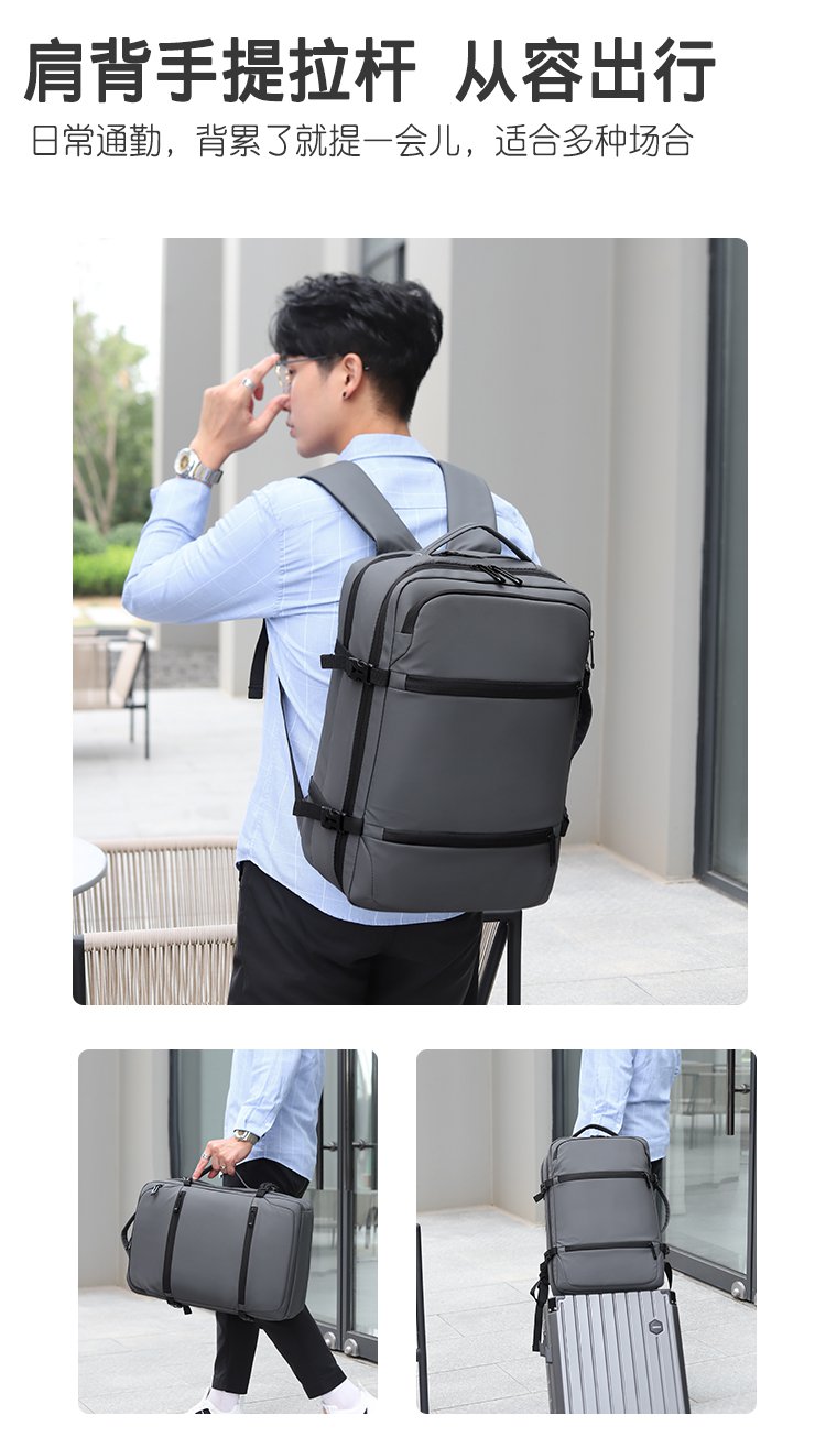 Luggage and Suitcase Computer Bag Schoolbag Sports Leisure Bag Quality Men's Bag Large Capacity Backpack
