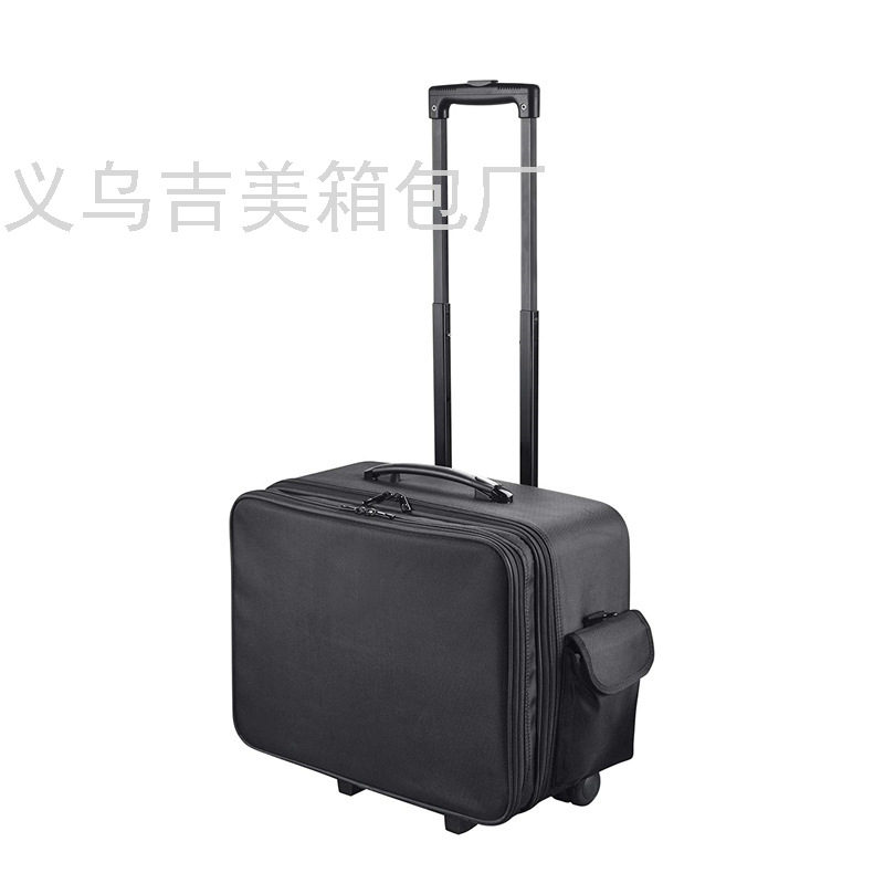 Trade Cosmetic Case Cosmetic Bag Universal Wheel Trolley Case Large Capacity Suitcase Beauty Hairdressing Toolbox Can Be