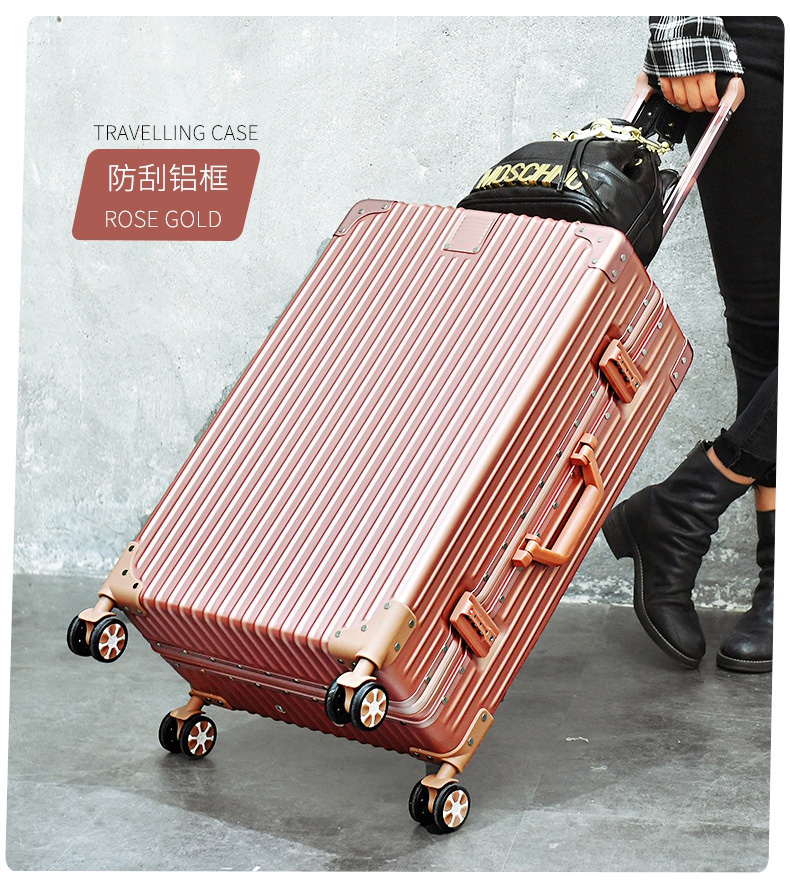 Net red tide kyle male small suitcase pull rod suitcase female kyle wanxiang wheel cipher box 20 inches 807