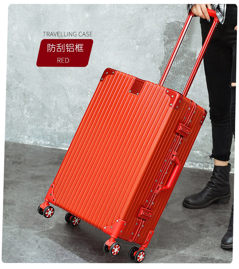 Net red tide kyle male small suitcase pull rod suitcase female kyle wanxiang wheel cipher box 20 inches 807