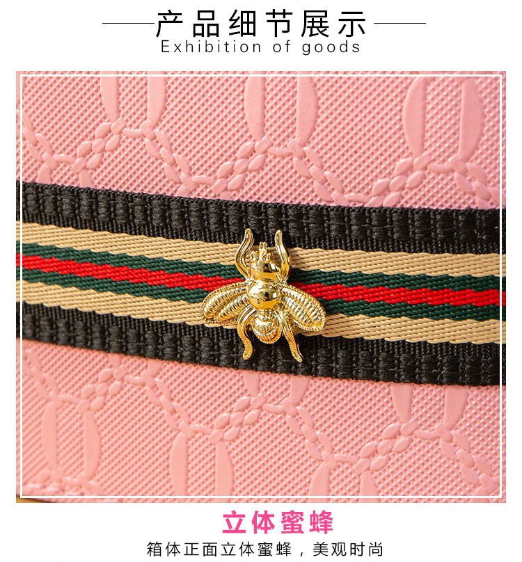 Suitcase Korean Version of Travel Portable Toiletry Bag Personality Skincare New fashion makeup bag suitcase