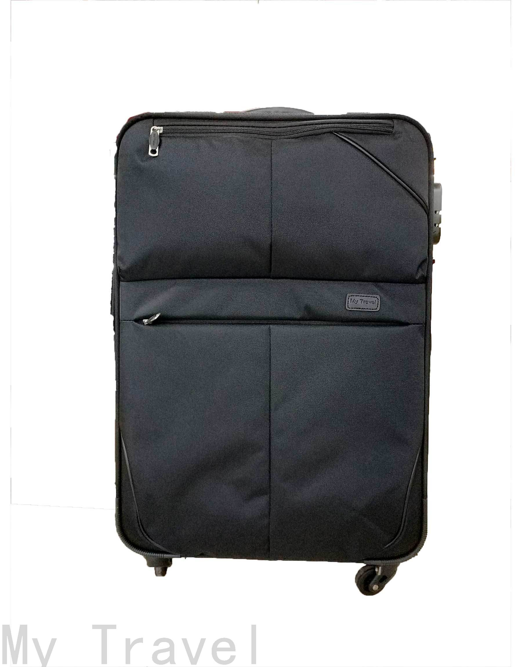 Luggage Password Suitcase Luggage Fabric Zipper Suitcase Three-Piece Trolley Case
