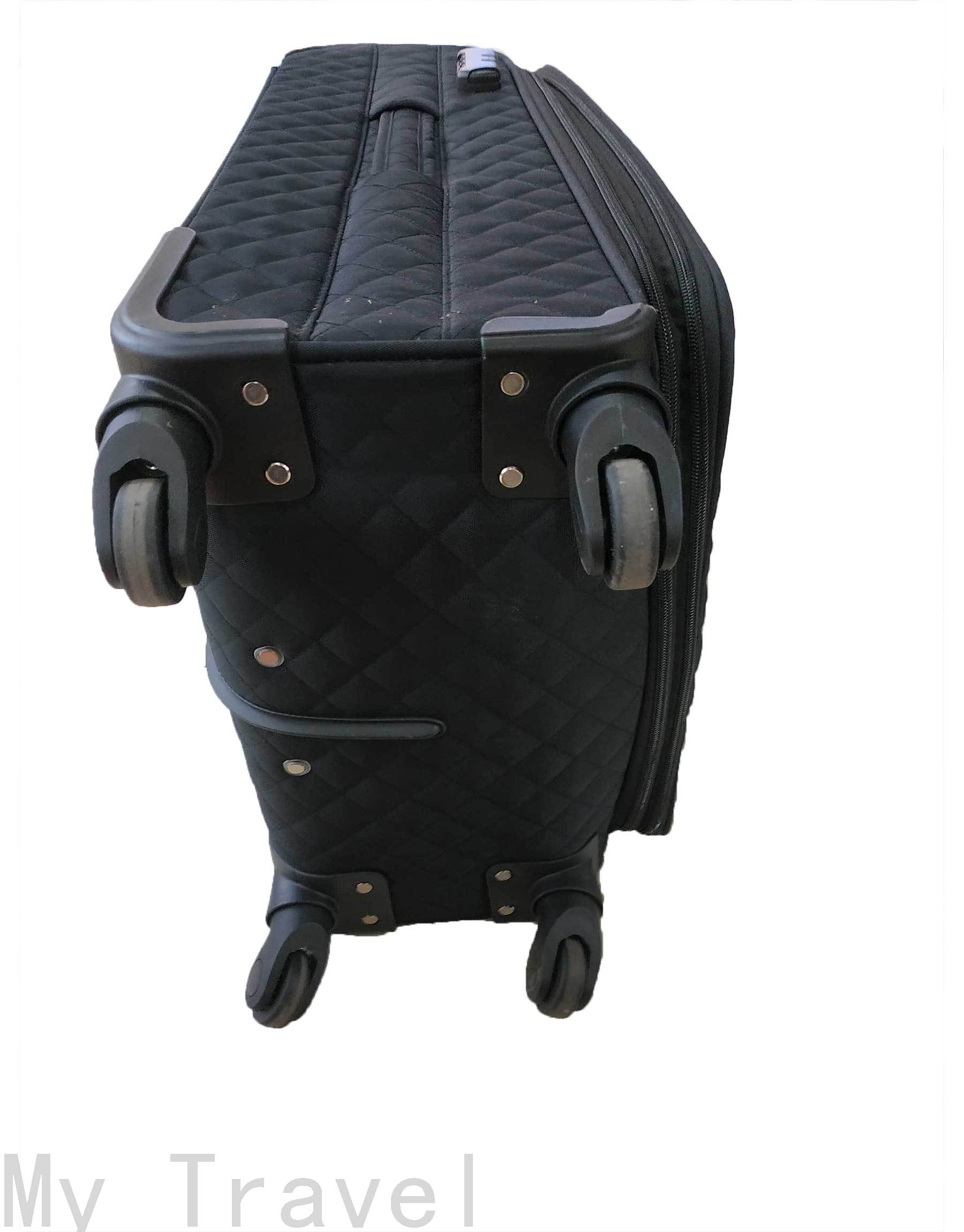 Luggage Password Suitcase Luggage Fabric Zipper Suitcase Three-Piece Trolley Case