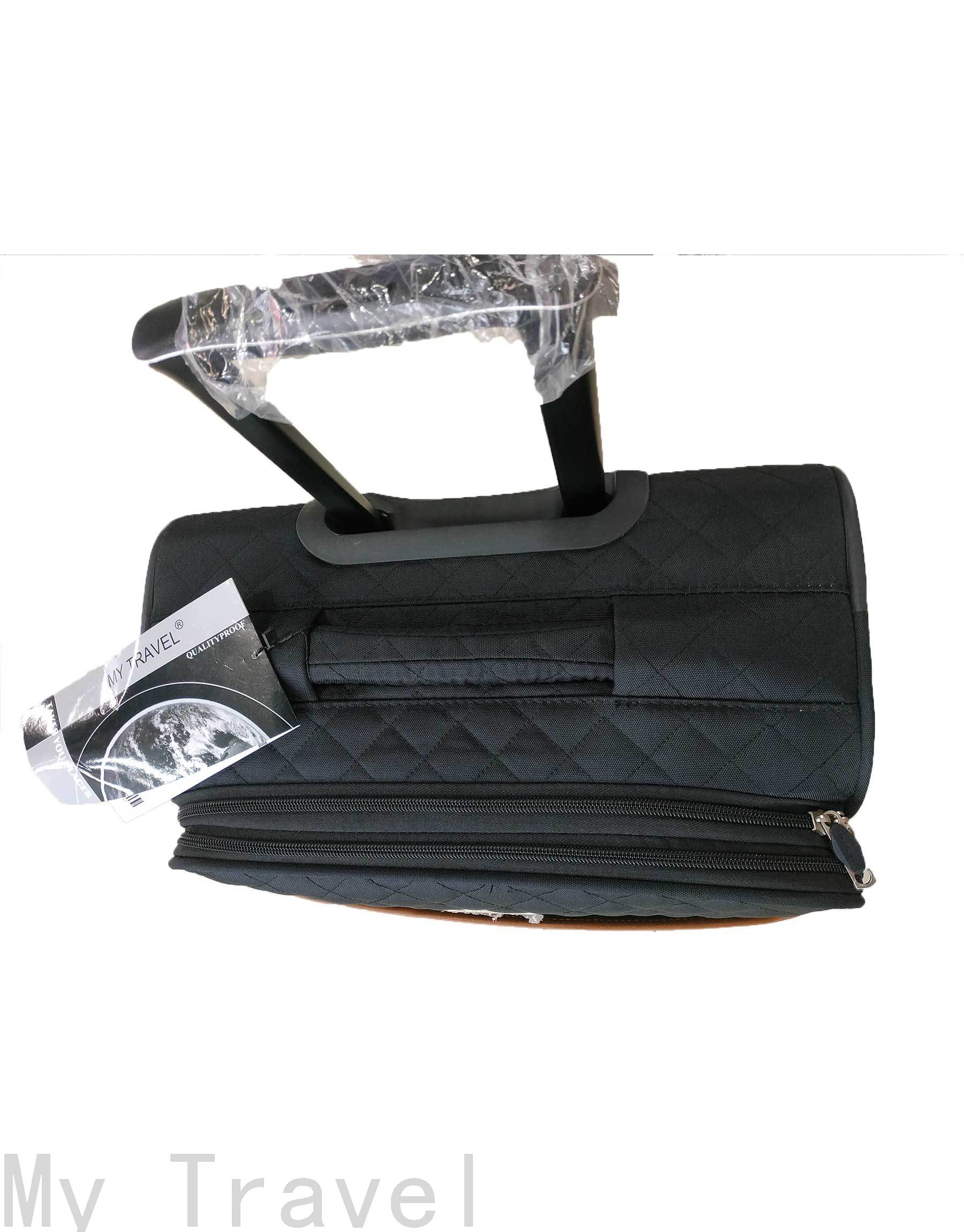 Luggage Password Suitcase Luggage Fabric Zipper Suitcase Three-Piece Trolley Case