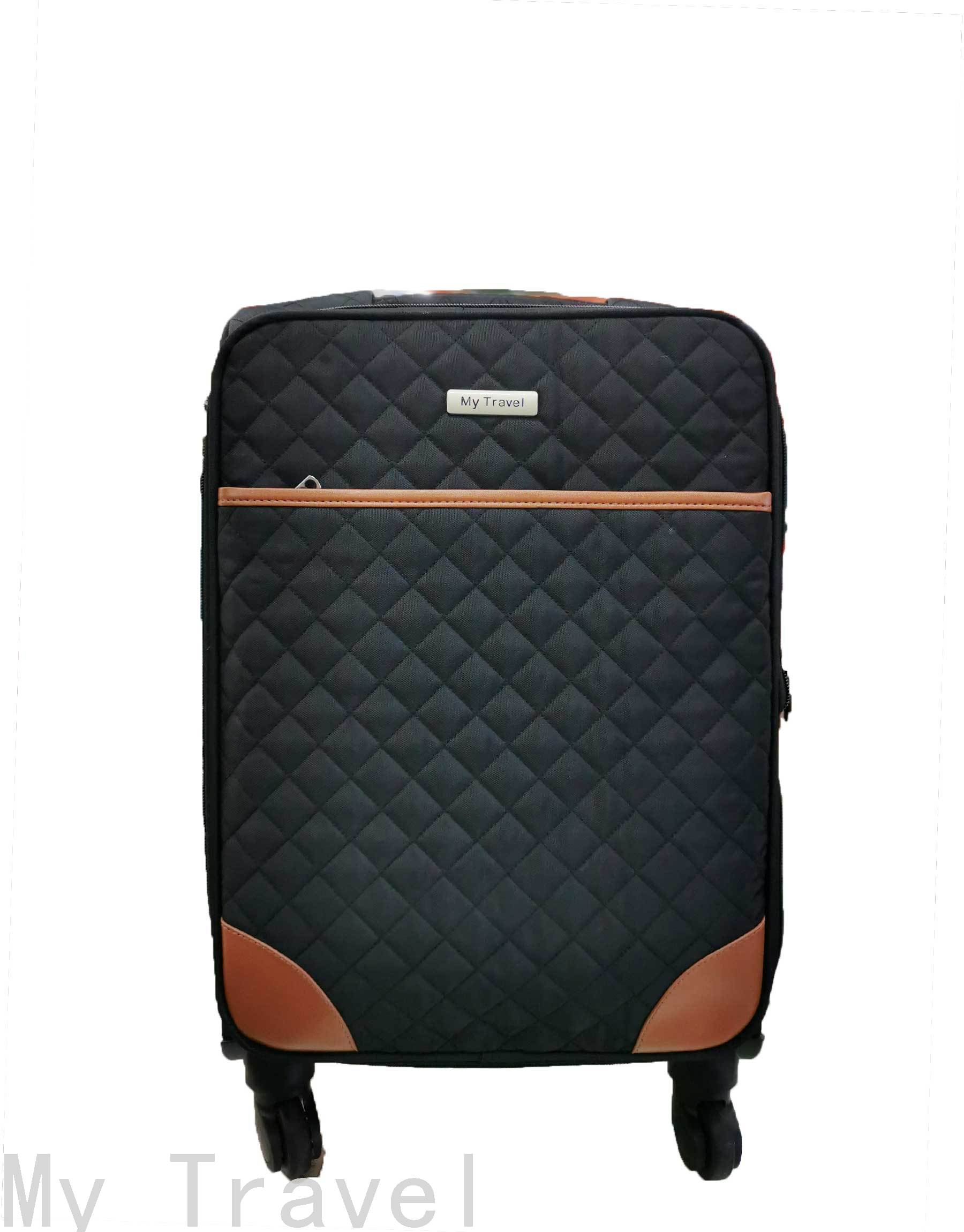 Luggage Password Suitcase Luggage Fabric Zipper Suitcase Three-Piece Trolley Case