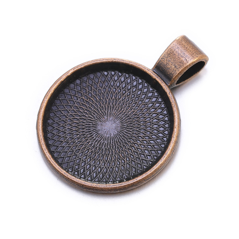 Alloy Decoration Accessories Diy20mm round Time Stone Alloy Base Support Necklace Pendant Ornament Factory Wholesale Alloy Decoration Accessories Diy20mm round Time Stone Alloy Base Support Necklace Pendant Ornament Factory Wholesale