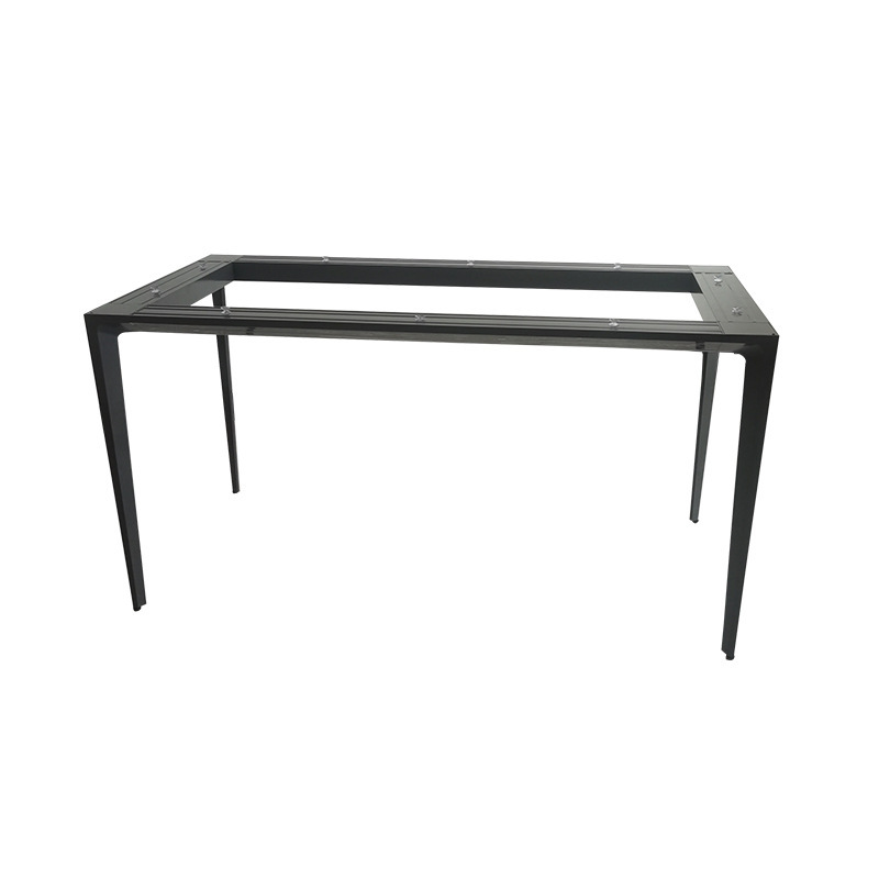 Customizable Simple Metal Iron Art Table Leg Marble Stone Plate Table Leg Hardware Accessories Light Luxury Aluminum Alloy Dining Table Stand
