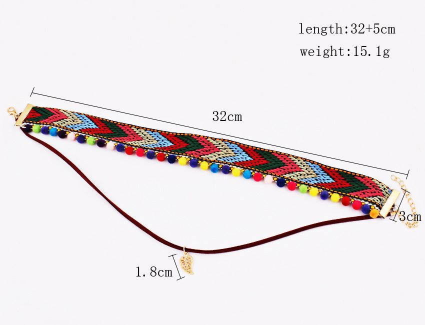 Harajuku choker choker multi-layer neckband collarbone chain colored lace neckband for women Harajuku choker choker multi-layer neckband collarbone chain colored lace neckband for women