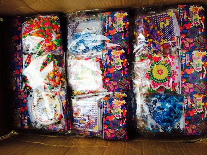 The Rubber band woven pp box set DIY bracelet rainbow elastic letter bead bracelet educational toys The Rubber band woven pp box set DIY bracelet rainbow elastic letter bead bracelet educational toys