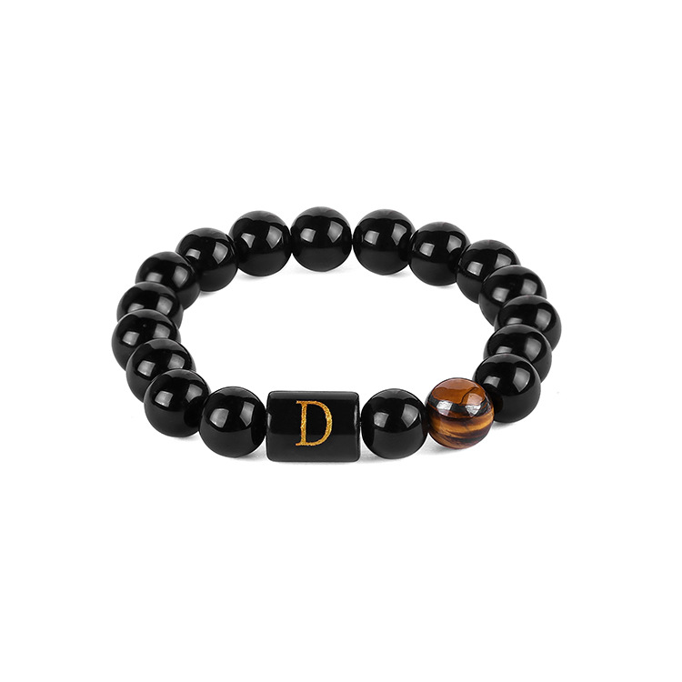 2021 Cross-Border Blue Tigereye Beaded Bracelet Yoga Bracelet Sports Bracelet Bracelet Elastic Bracelet