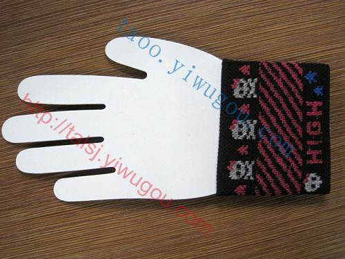 Abstract graphics cool patterned sport knit wrist fashion cute cartoon skull pattern Jacquard bracelet HIGH/MONSTER