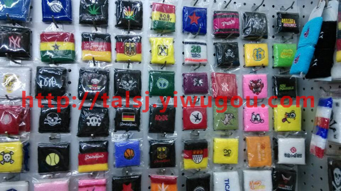 Abstract graphics cool patterned sport knit wrist fashion cute cartoon skull pattern Jacquard bracelet HIGH/MONSTER