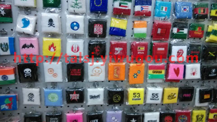 Abstract graphics cool patterned sport knit wrist fashion cute cartoon skull pattern Jacquard bracelet HIGH/MONSTER