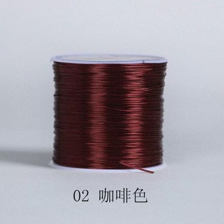 Flat Crystal thread Flat Thread elastic String beaded String elastic string DIY bracelet Hand String