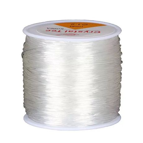 Flat Crystal thread Flat Thread elastic String beaded String elastic string DIY bracelet Hand String