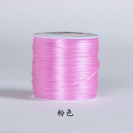 Flat Crystal thread Flat Thread elastic String beaded String elastic string DIY bracelet Hand String