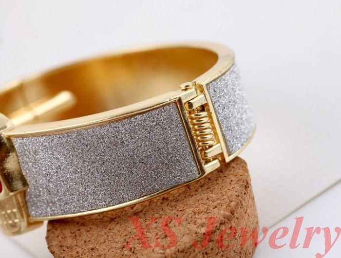Europe and the United States smooth metal bracelet bracelet bracelet Punk Skull opening exaggerated female models