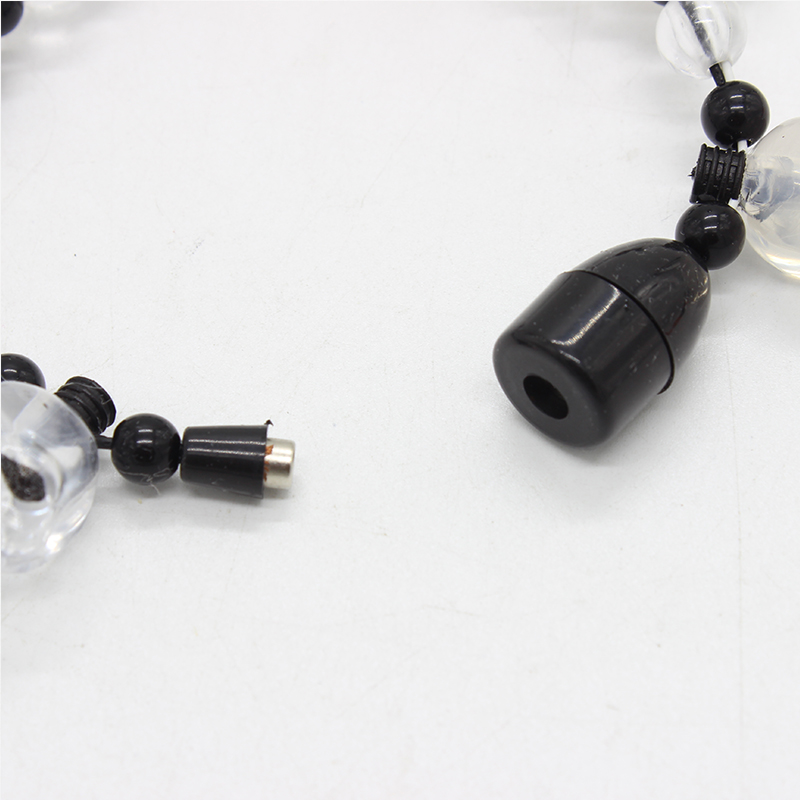 ZD Halloween Luminous Bracelet Skull Lighting Chain Manufacturer Foreign Trade Popular Style LED Luminous Bracelet Magnet Bracelet