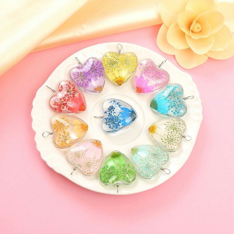 Cross-border new double time gem life village butterfly necklace manufacturers wholesale