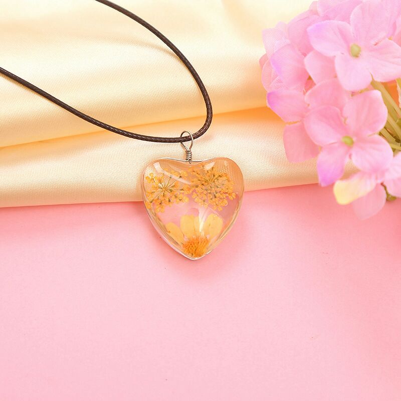 Cross-border new double time gem life village butterfly necklace manufacturers wholesale