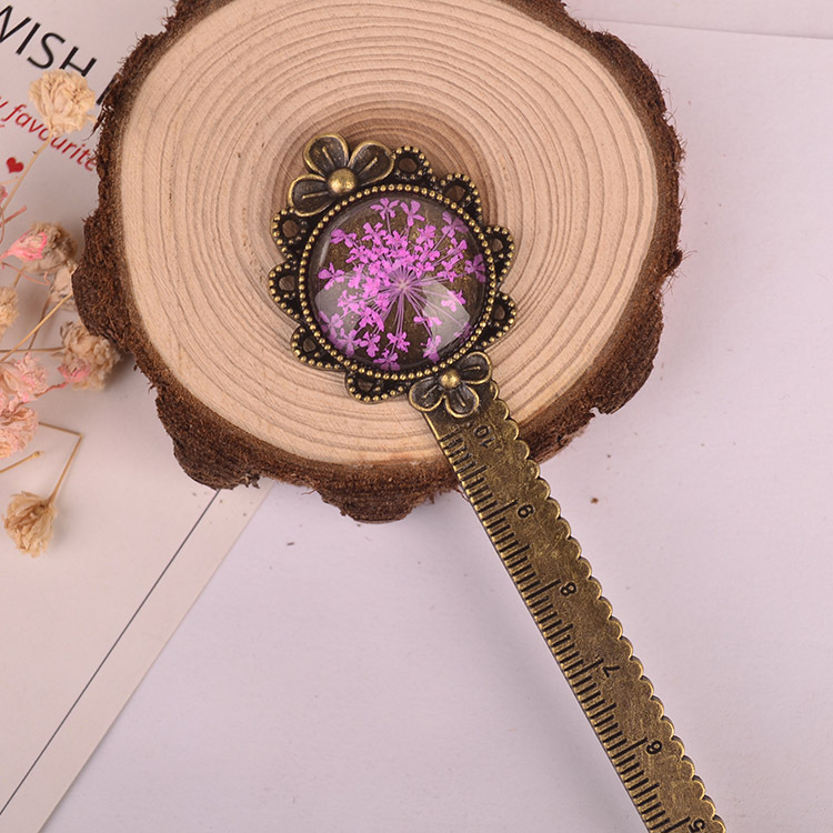 Retro really spend bookmark book ruler time gem stars