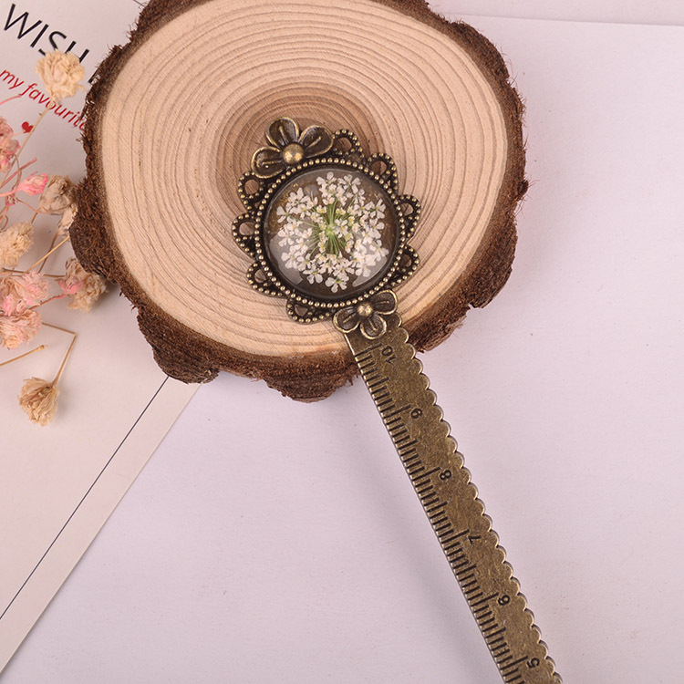 Retro really spend bookmark book ruler time gem stars
