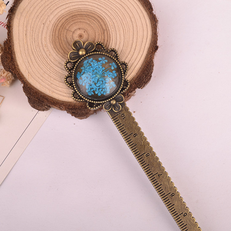Retro really spend bookmark book ruler time gem stars
