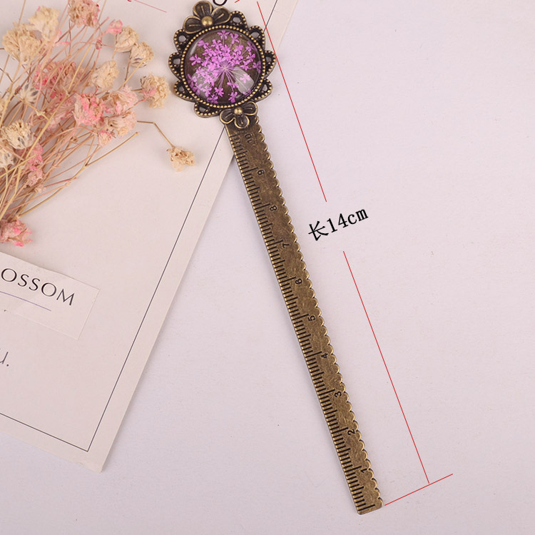 Retro really spend bookmark book ruler time gem stars