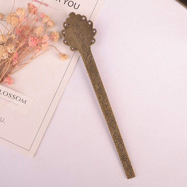 Retro really spend bookmark book ruler time gem stars