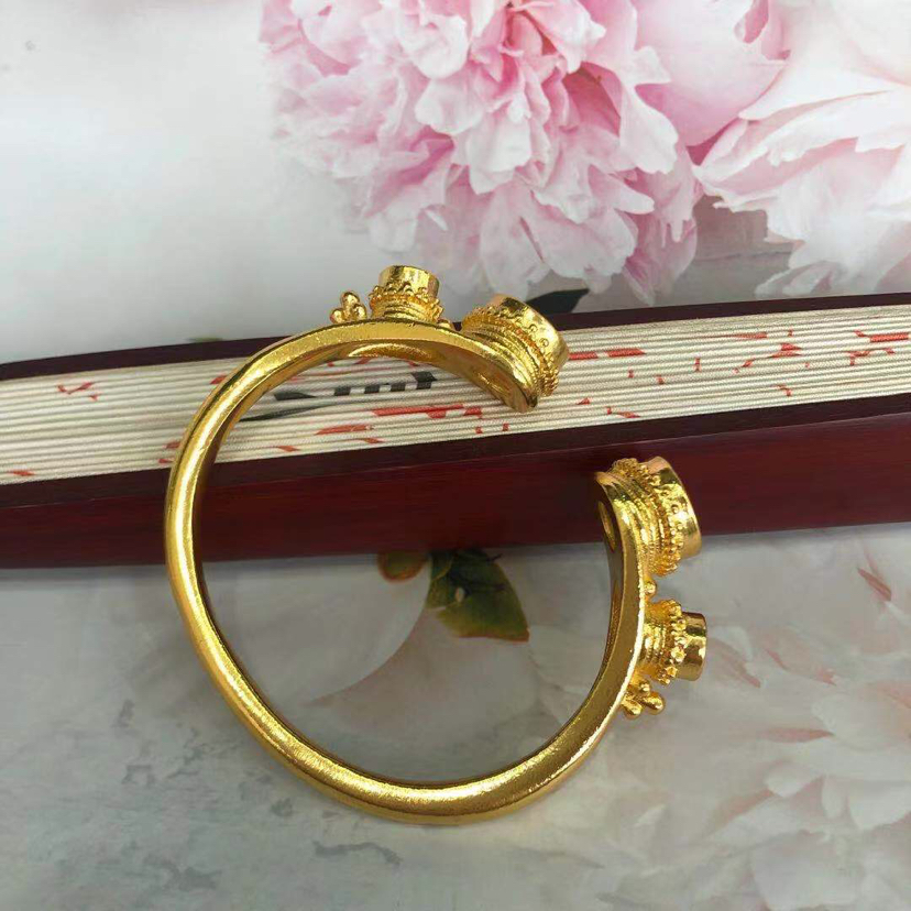 Tibetan Gold-Plated Bracelet, No Fading, No Allergy, No Breaking, New Tibetan Ethnic Style Bracelet Tibetan Gold-Plated Bracelet, No Fading, No Allergy, No Breaking, New Tibetan Ethnic Style Bracelet
