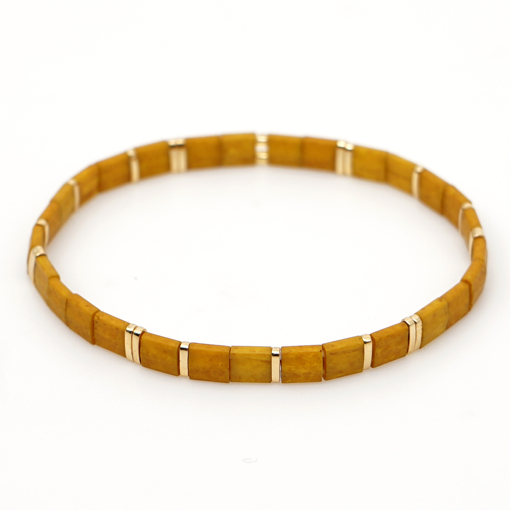 2021 Simple Fashion Tila Beads Woven Beads Bracelet Women's Multi-Layer Twin Bohemian Ethnic Style Hand Jewelry