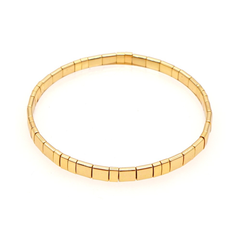 2021 Simple Fashion Tila Beads Woven Beads Bracelet Women's Multi-Layer Twin Bohemian Ethnic Style Hand Jewelry