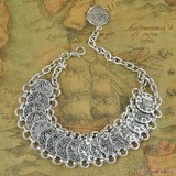 Tibetan Silver Bracelet Miao Silver Jewelry Vintage Engraving Open Women's Bracelet Carving Dragon and Phoenix Stall Wholesale Supply Ethnic Style Jewelry