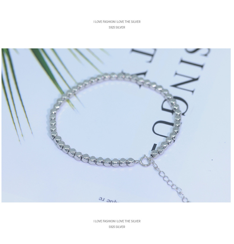 Tiger Year Small Pieces of Silver Bracelet Design Sense Niche Broken Silver Several Two Silver Birth Year Bracelet Female Wholesale Gift Ethnic Style