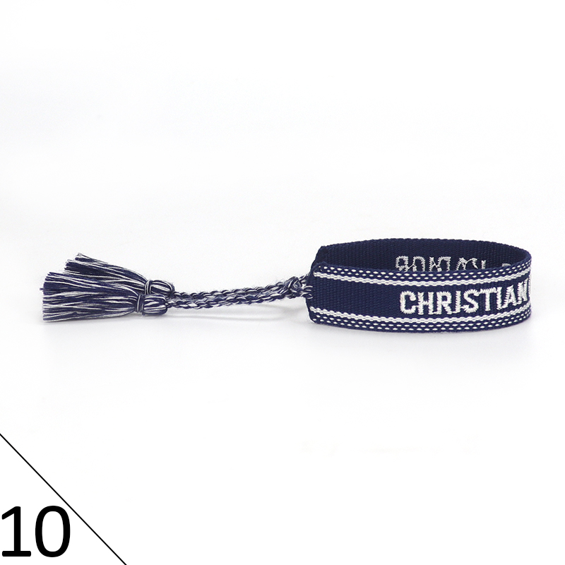 D Home Bohemian Ethnic Bracelet Celebrity Street Style Same Style Handmade Embroidery Letters Woven Hand Strap Wholesale