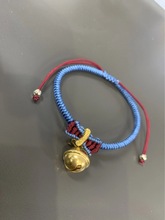 Colorful Eight-Strand Braid Children Babies' Red Rope Bracelet Color Thread Handmade Weaving Ethnic Style Couple Girlfriends Customized Carrying Strap