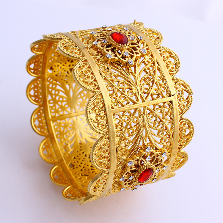 Ethnic style classic wide bracelet foreign trade hot sale style diverse multi-color alternative instant sale hot sell a generation