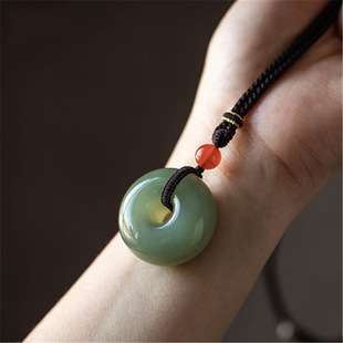 Black Red Agate round Beads Semi-Finished Products for Men and Women Fresh Simple Fashion Elegant DIY Ornament