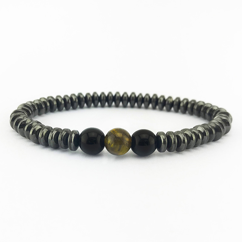 European and American Magnet Bracelet Frosted Black Agate Tiger Eye Magnet Bracelet Cross-Border Hot Accessories Retail Gift Wholesale European and American Magnet Bracelet Frosted Black Agate Tiger Eye Magnet Bracelet Cross-Border Hot Accessories Retail Gift Wholesale