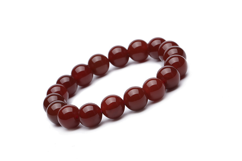 Natural Red Agate Bracelet Girl Couple Fashion Ornament Black Red Crystal Gem Birth Year Bracelet Bracelet Men Natural Red Agate Bracelet Girl Couple Fashion Ornament Black Red Crystal Gem Birth Year Bracelet Bracelet Men