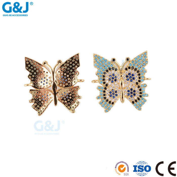 The new copper accessories are micro-inlaid with color zirconium necklace bracelet jewelry hang pieces fine jewelry The new copper accessories are micro-inlaid with color zirconium necklace bracelet jewelry hang pieces fine jewelry