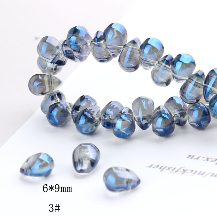 AB Color Water Drop Beads Teardrop Mermaid's Tears Earrings Earrings Necklace Bracelet Material DIY Handmade Jewelry Accessories