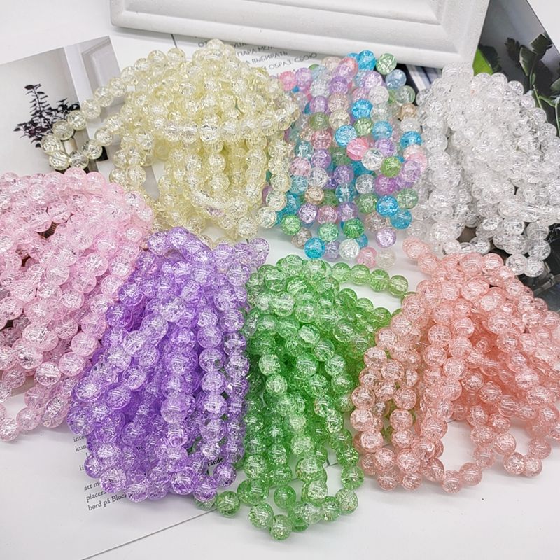 10cm Multi-Color Crushed Stone Crystal Bracelet Jewelry Bracelet Women's Collapse Accessories 2 Yuan Shop Ornament Wholesale 10cm Multi-Color Crushed Stone Crystal Bracelet Jewelry Bracelet Women's Collapse Accessories 2 Yuan Shop Ornament Wholesale