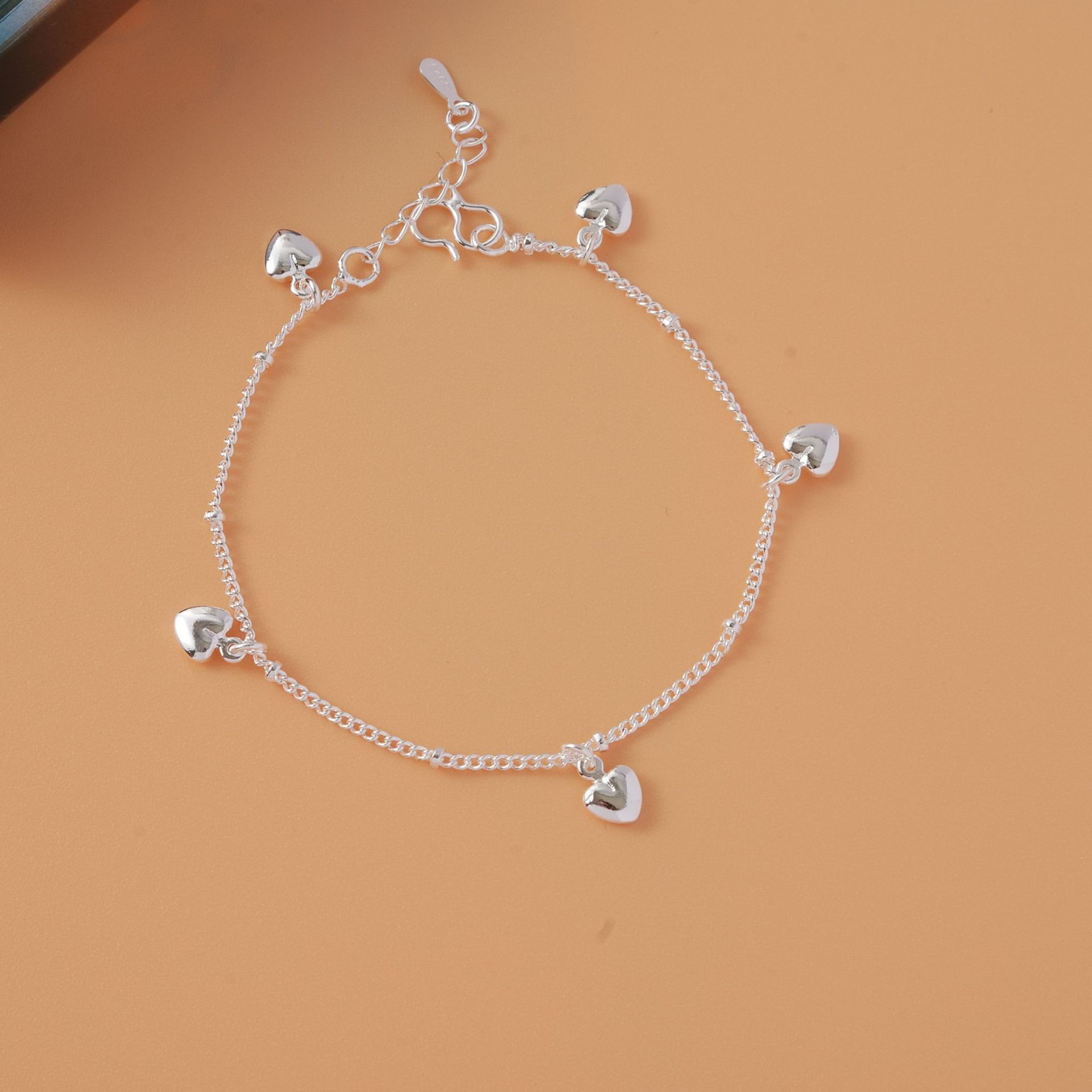 Color-Preserving Student Silver-Plated Bracelet Women's Simple Bracelet Korean Style XINGX Butterfly Ornament Fashion Gift Factory Foreign Trade