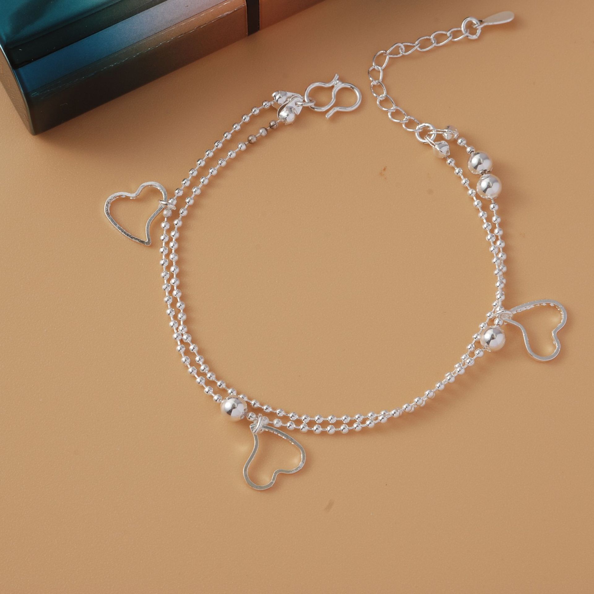 Color-Preserving Student Silver-Plated Bracelet Women's Simple Bracelet Korean Style XINGX Butterfly Ornament Fashion Gift Factory Foreign Trade